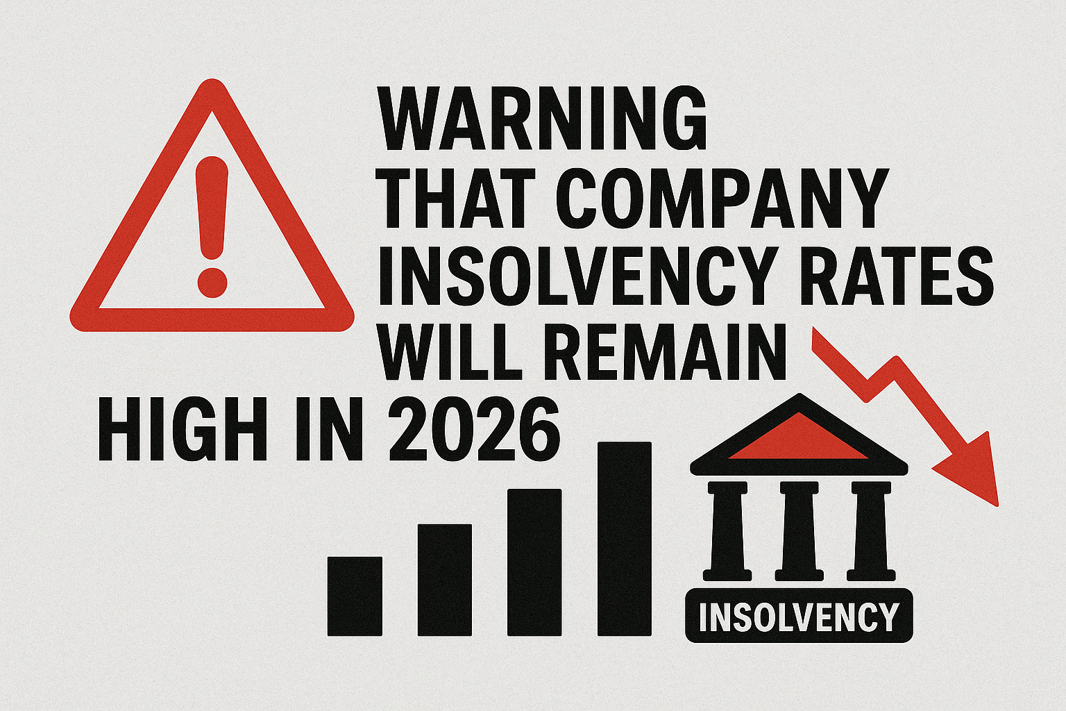 Warning that company insolvency rates will remain high in 2026